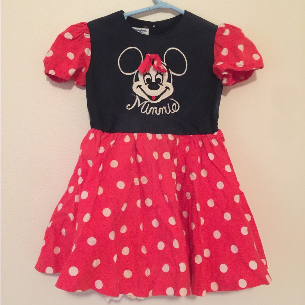 Vintage Minnie Mouse toddler girl dress